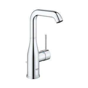 Grohe Essence håndvaskarmatur m/løft op ventil, L-size, krom