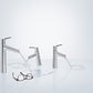 Hansgrohe Talis S 80 håndvaskarmatur m/løft-op ventil, krom