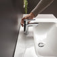 Hansgrohe Talis E 80 håndvaskarmatur m/løft op bundventil, krom