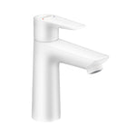 Hansgrohe Talis E 110 håndvaskarmatur m/bundventil, Mat hvid
