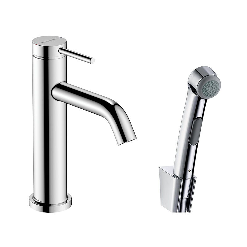 Hansgrohe Tecturis S 110 håndvaskarmatur m. håndbruser, krom