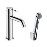 Hansgrohe Tecturis S 110 håndvaskarmatur m. håndbruser, krom