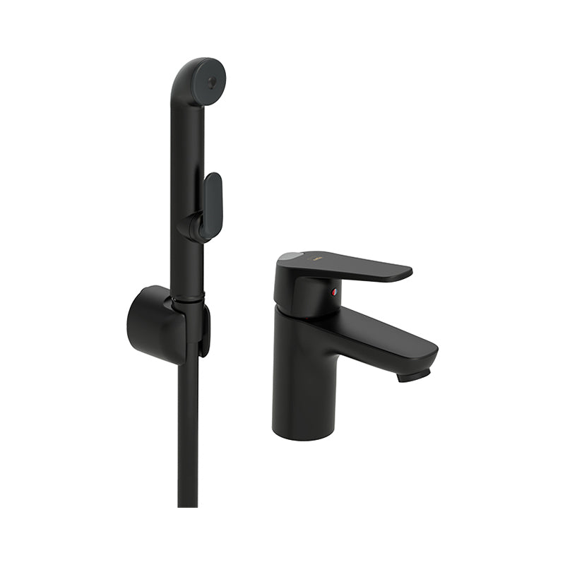 Oras Vega håndvaskarmatur med bidet, matsort