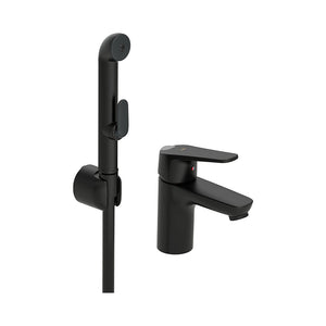 Oras Vega håndvaskarmatur med bidet, matsort
