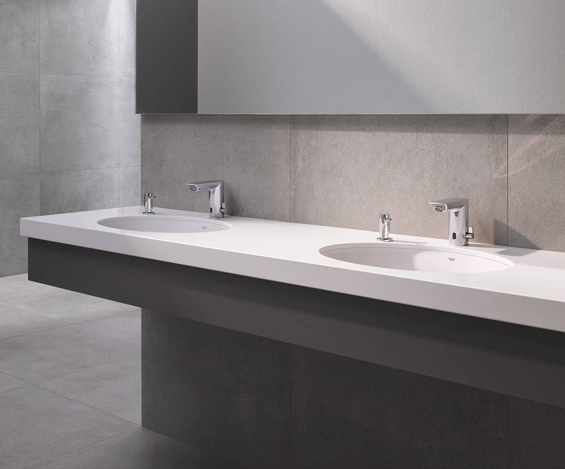 GROHE Bau Cosmopolitan berøringsfrit håndvaskarmatur, krom