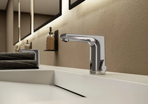 Oras Electra berøringsfrit håndvaskarmatur, 3 V, bluetooth, krom