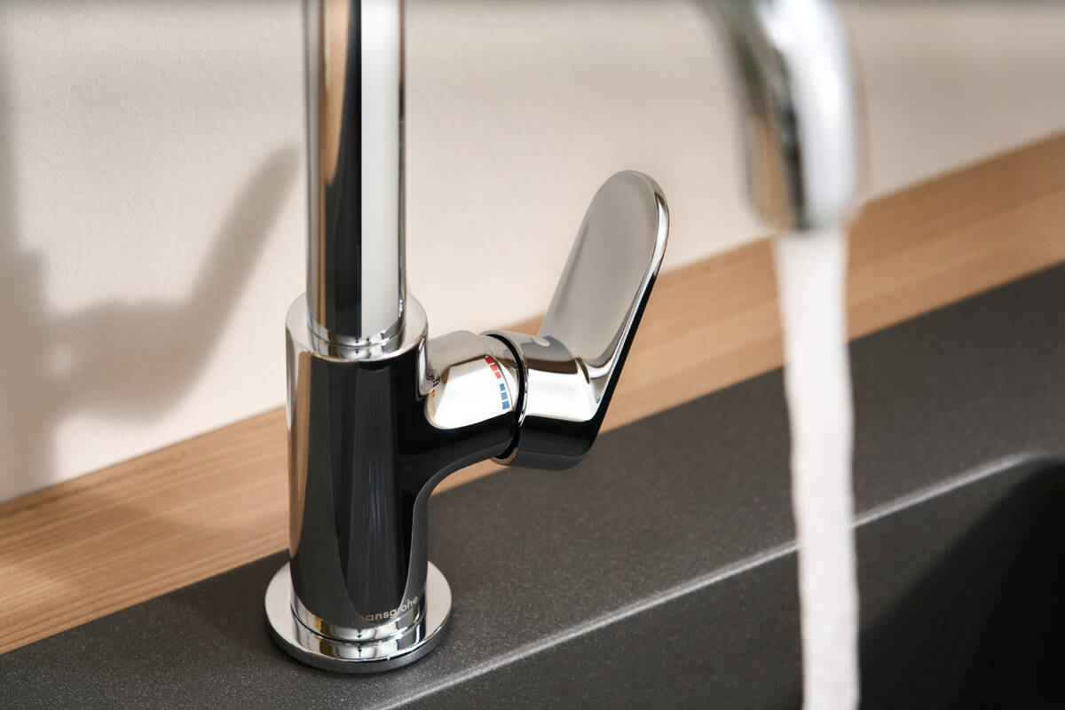Hansgrohe Vernis Blend M35 køkkenarmatur, krom
