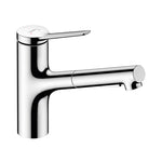 Hansgrohe Zesis M33 køkkenarmatur 150, med udtræk, krom
