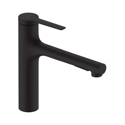 Hansgrohe Zesis M33 køkkenarmatur 160, med udtræk, mat sort