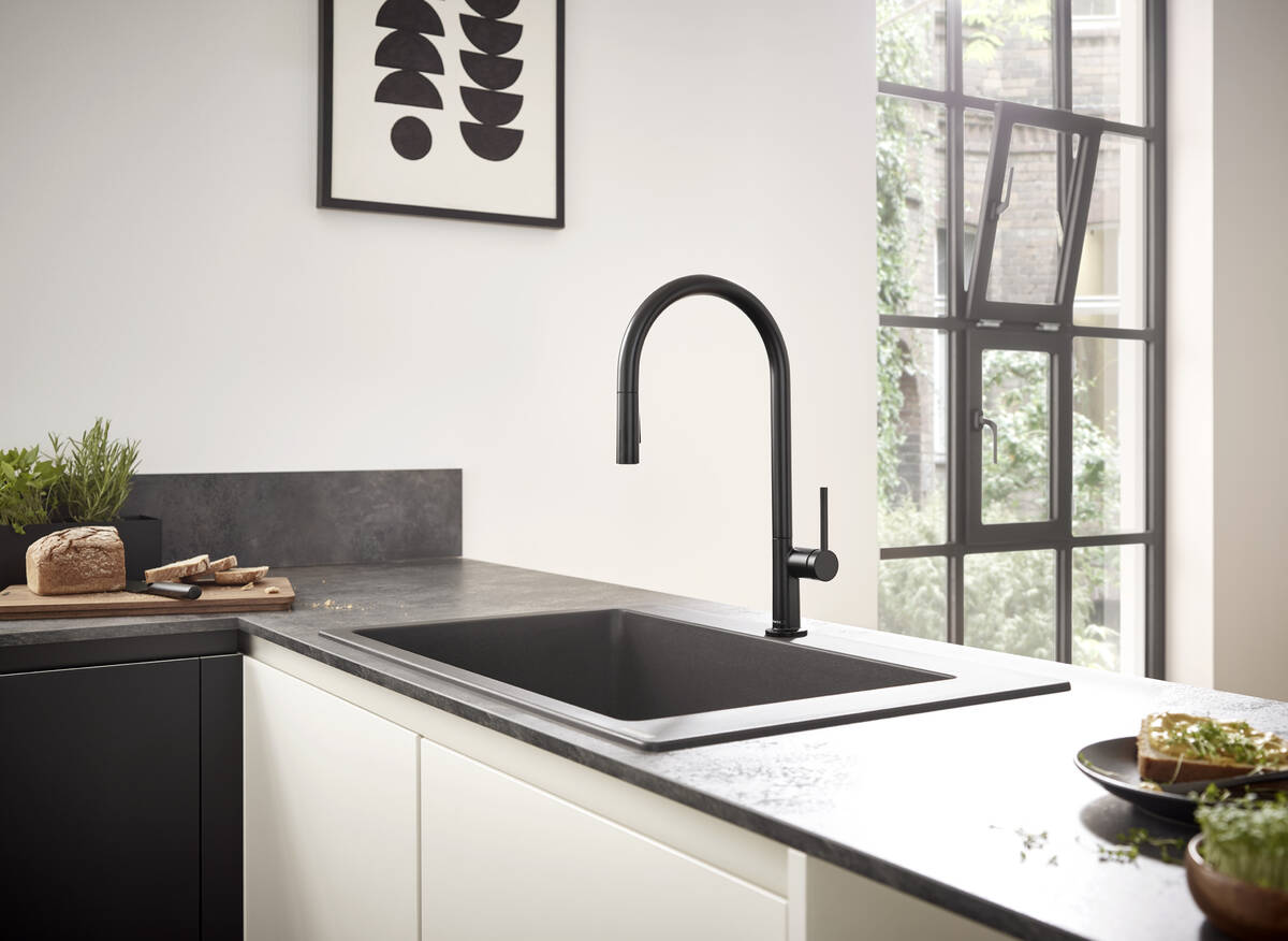 Hansgrohe Talis M54 køkkenarmatur m/udtrækstud