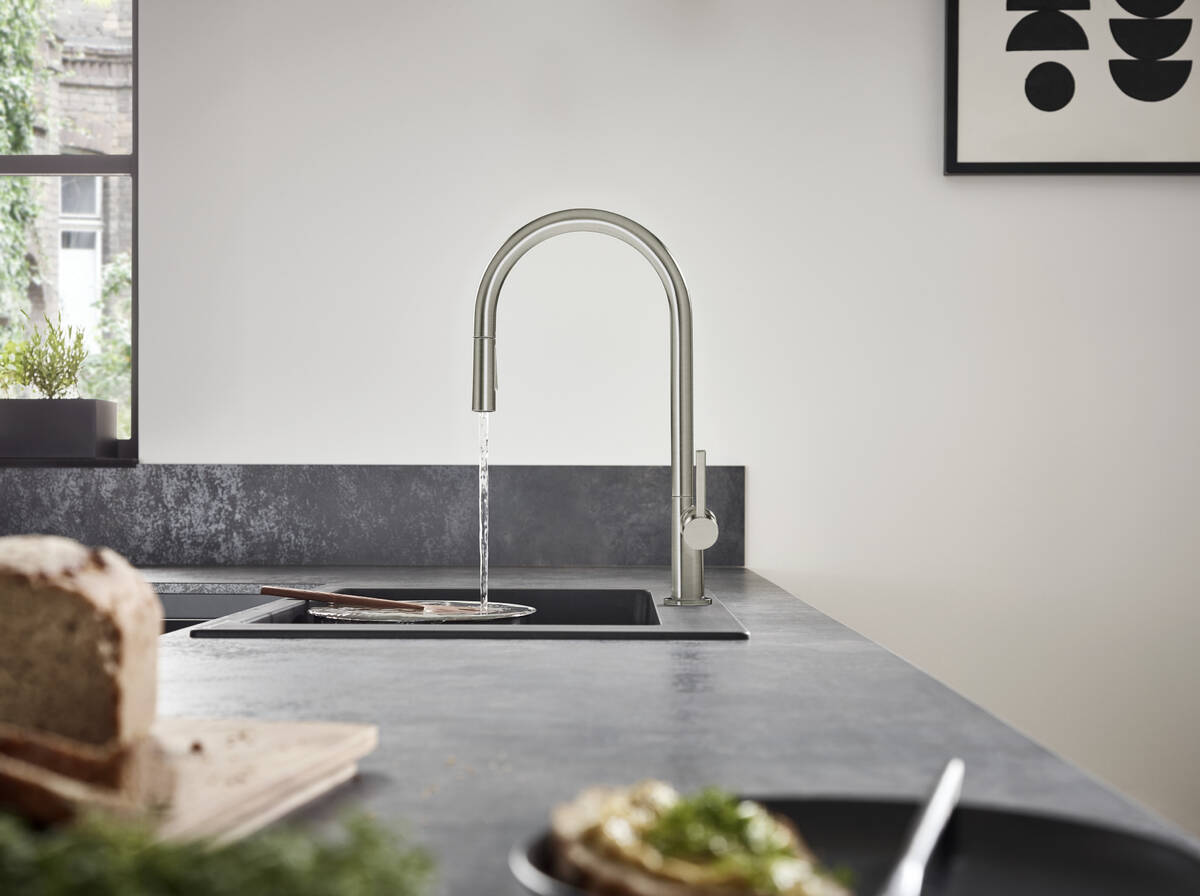 Hansgrohe Talis M54 køkkenarmatur m/udtrækstud, 2jet