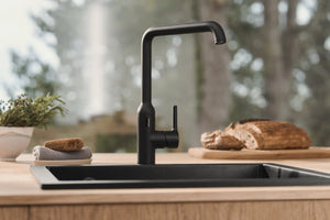 Oras Optima Style Hybrid køkkenarmatur, 230/9 V, bluetooth - mat sort