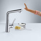 Hansgrohe Metris Select 320 køkkenarmatur, Krom