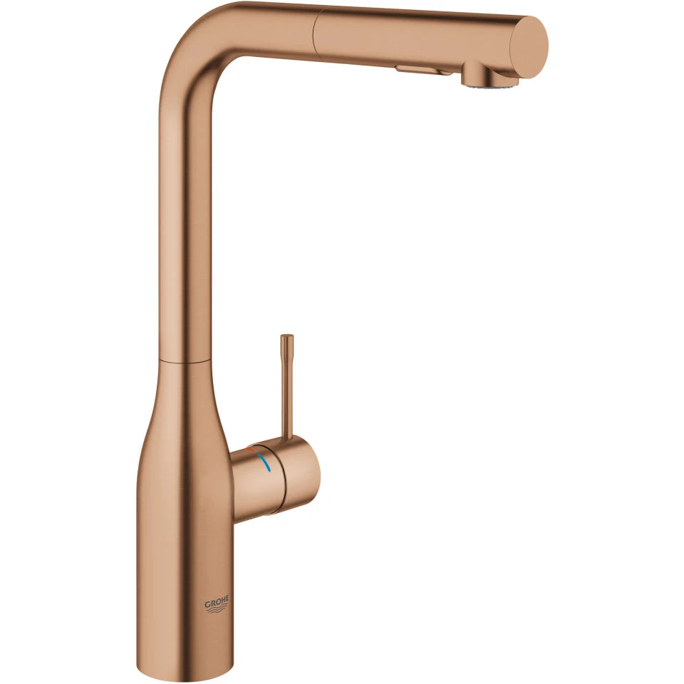 Grohe Essence køkkenarmatur i børstet kobber 