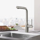 Grohe Essence køkkenarmatur i stål 