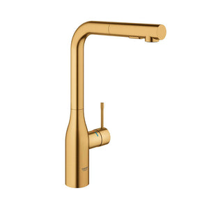 Grohe Essence køkkenarmatur m/udtræk, børstet messing