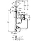 Datablad Grohe Minta touch L form i krom 