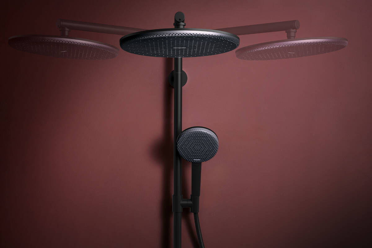 Hansgrohe Raindance Alive S Puro 300 EcoSmart brusesæt, sort