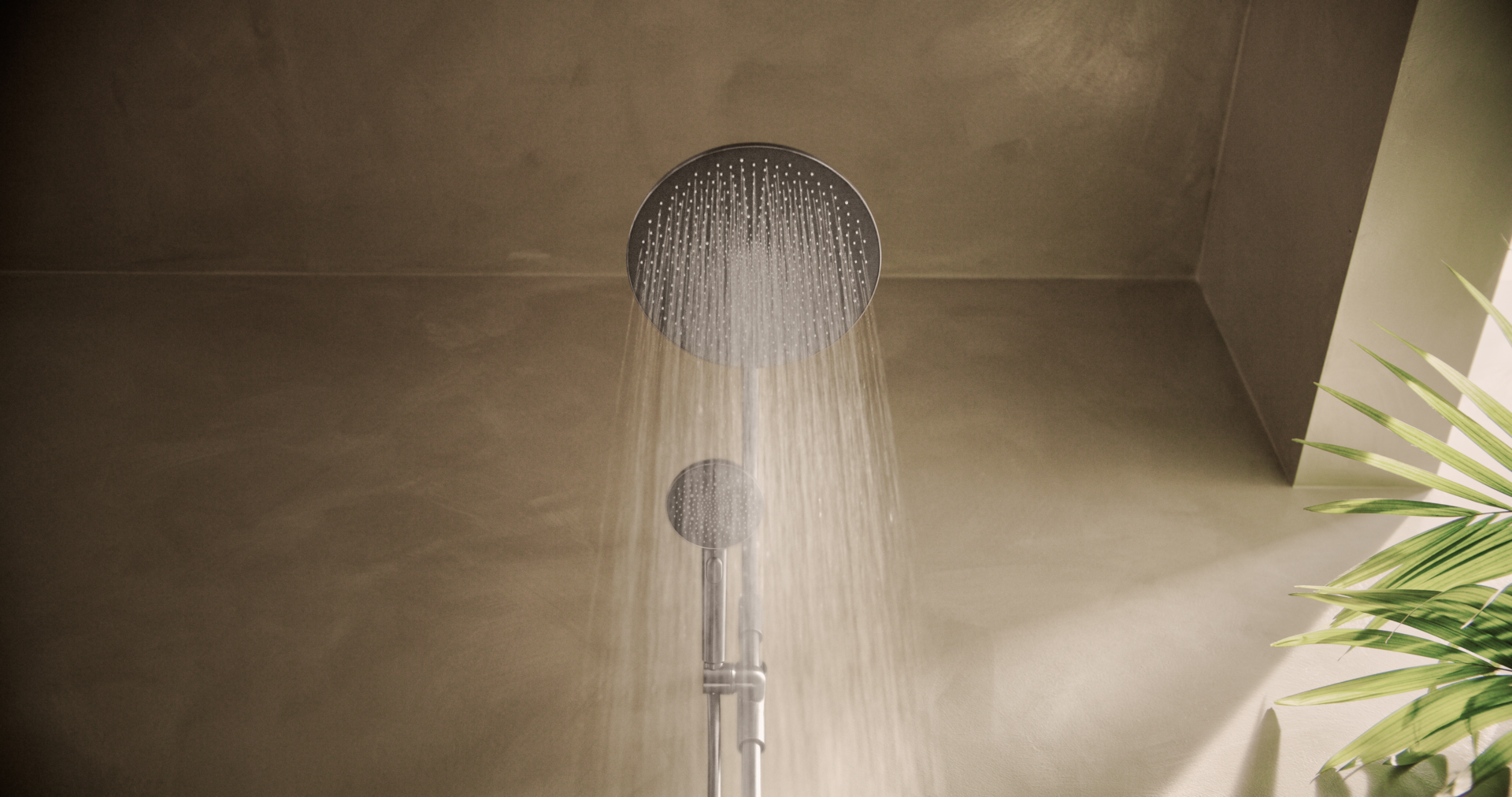 Oras Aurelia Rain brusesæt, børstet stål