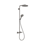 Hansgrohe Raindance Select S 240 1jet Powderrain brusesæt, Børstet sort krom