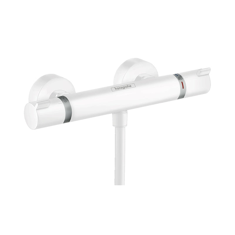 hansgrohe Ecostat Comfort brusearmatur, mat hvid