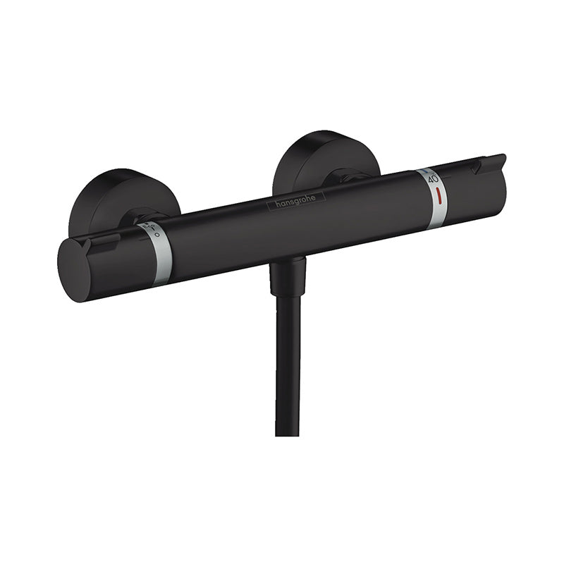 hansgrohe Ecostat Comfort brusearmatur, mat sort