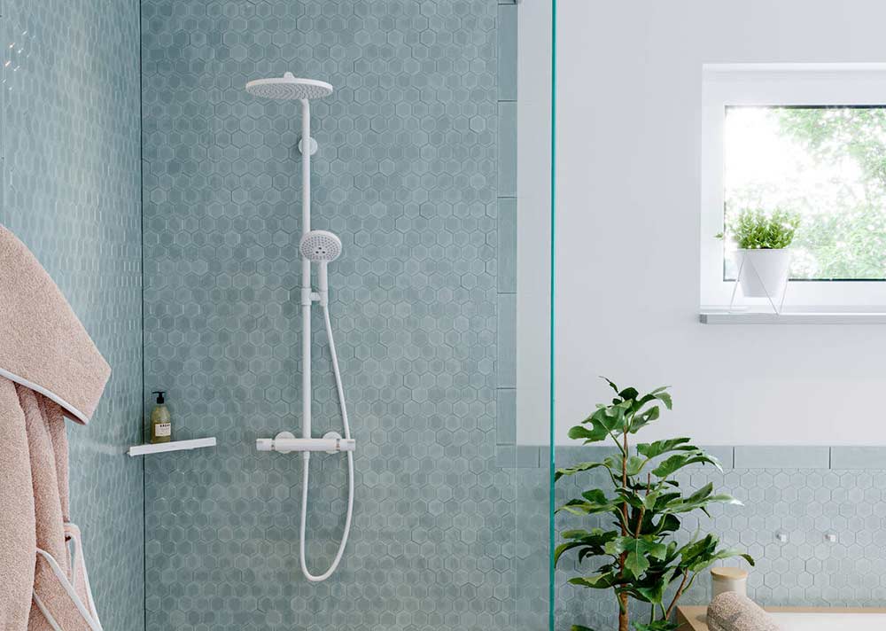 Hansgrohe Croma Select S 280 brusesæt i mat hvid 