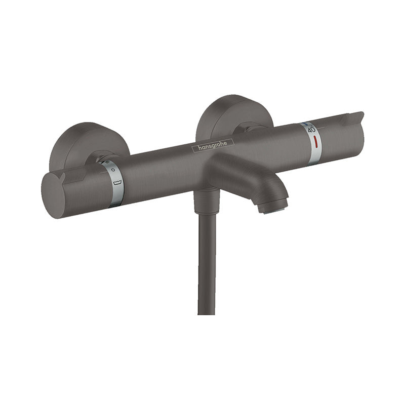 Hansgrohe Ecostat Comfort badekararmatur, børstet sort krom