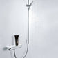Hansgrohe Ecostat Select brusearmatur, krom/klar glas