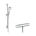Hansgrohe Crometta Vario Brusesæt, Krom/hvid