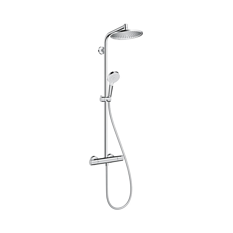 Hansgrohe Crometta S 240 1jet komplet brusesæt, Krom