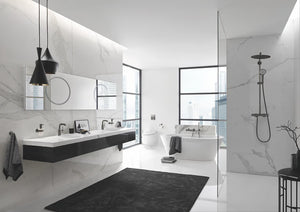 GROHE Euphoria 310 brusesæt, børstet sort krom