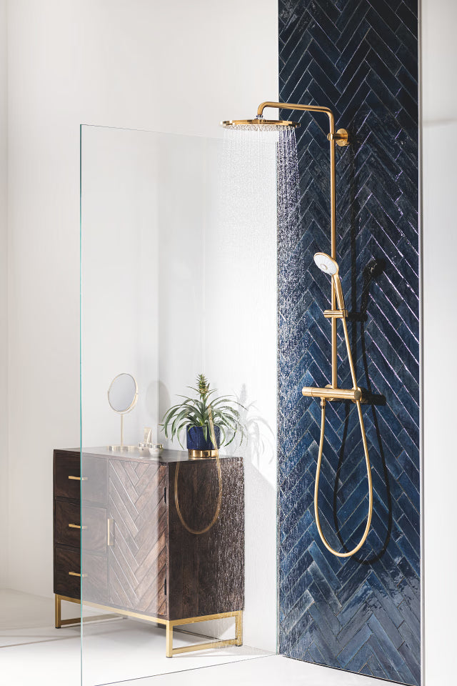 GROHE Euphoria 310 brusesæt, guld/ børstet cool sunrise