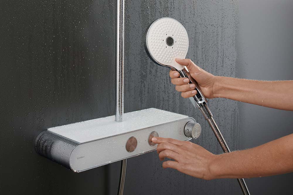 Duravit komplet brusesæt m. hylde