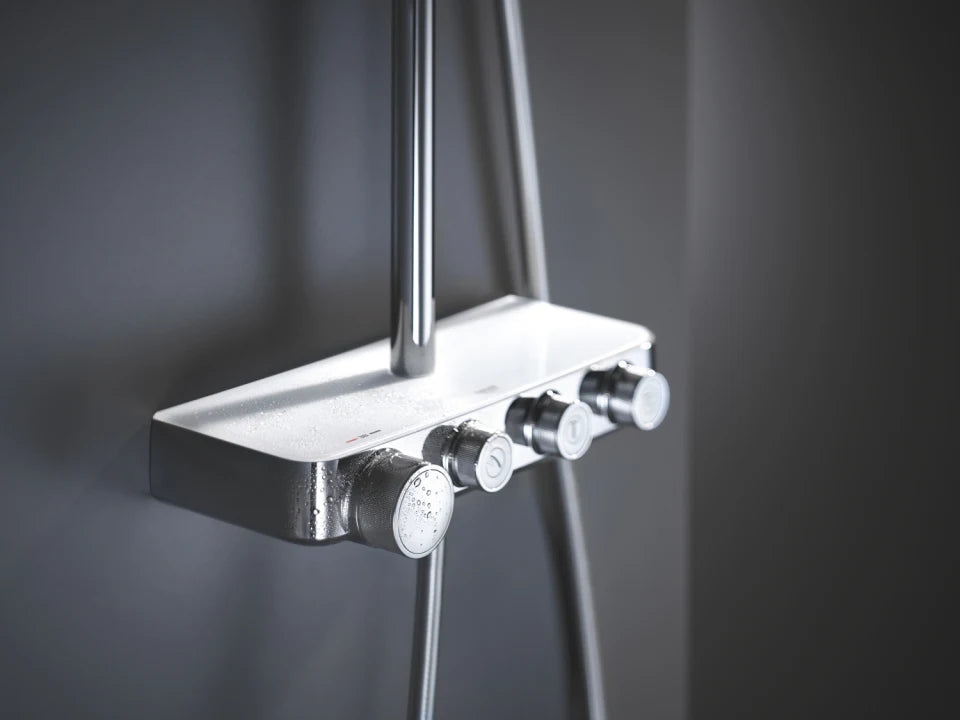 GROHE Euphoria Smartcontrol 310 brusesæt, hvid/krom