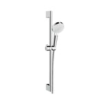 Hansgrohe Crometta Vario brusesæt 65 cm, uden brusearmatur, hvid/krom