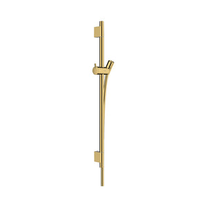 Hansgrohe Unica brusestang S Puro 65 cm med slange, poleret messing