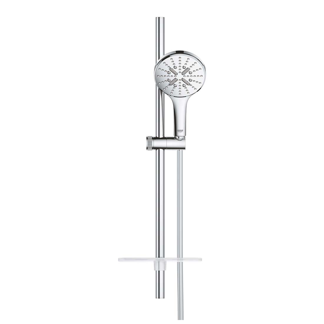 Grohe Rainshower SmartActive 130, brusesæt, krom