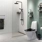Pressalit Wave Waterfall 400 brusesæt, mat sort