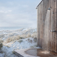Damixa Outdoor udendørsbruser vægmonteret varm/kold 300-450mm, steel