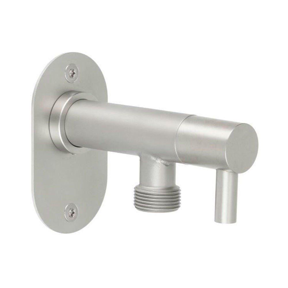 Frostline PRO udendørs vandhane 400 mm, bejdset rustfrit stål