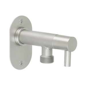 Frostline PRO udendørs vandhane 400 mm, bejdset rustfrit stål