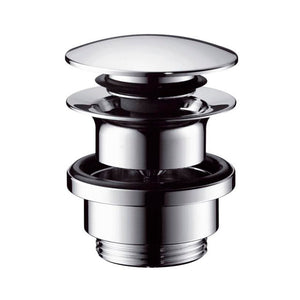 Hansgrohe bundventil, push-open, krom