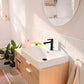 Hansgrohe bundventil, push-open, mat sort