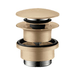 Hansgrohe bundventil, push-open, børstet bronze