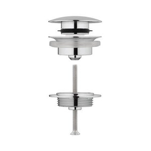 GROHE push-up bundventil, krom