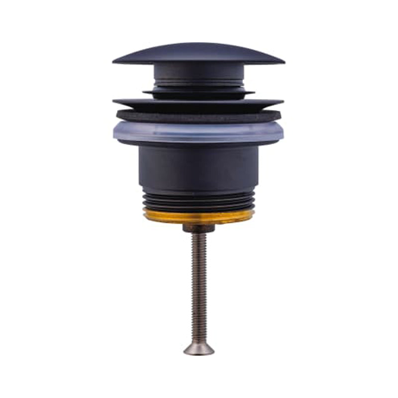 Duravit bundventil, push-up, mat sort