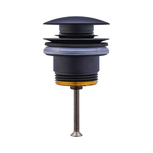 Duravit bundventil, push-up, mat sort