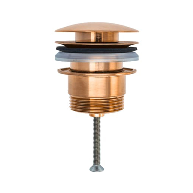 Duravit bundventil, push-open, bronze