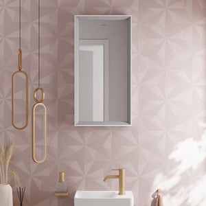 Hansgrohe Xarita E badeværelsesspejl med lys, 70 x 36 cm, mat hvid